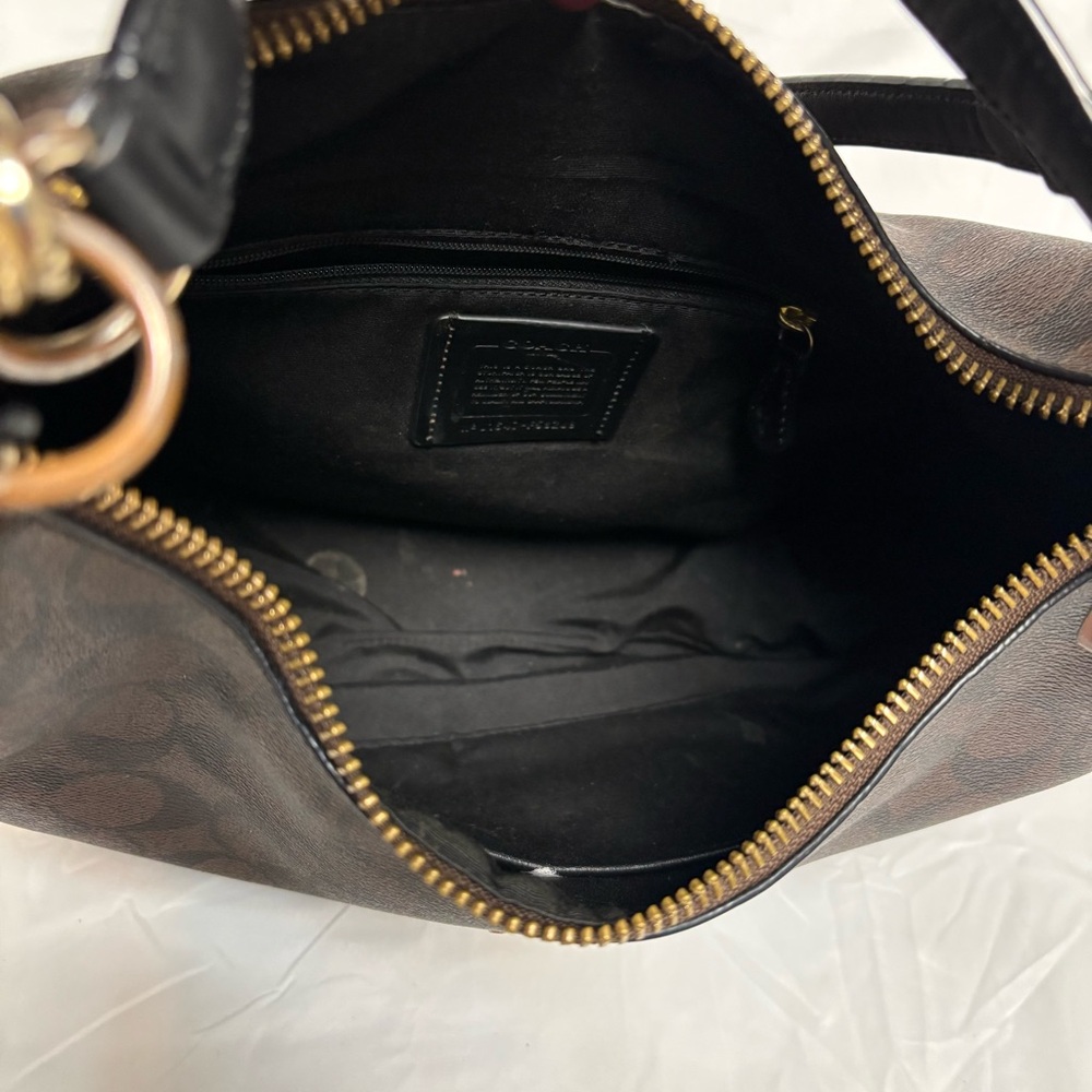 Coach Brown Hobo Bag - Picture 8 of 9